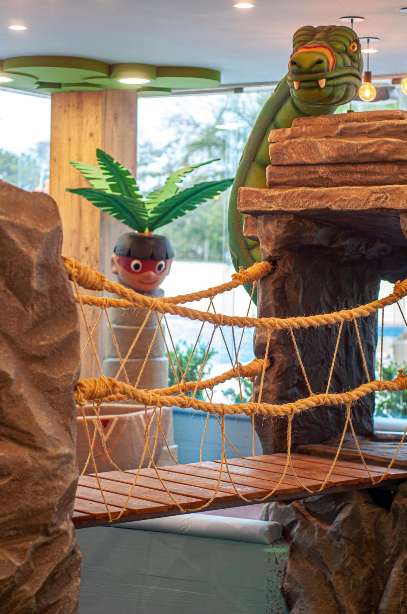 Doubletree By Hilton - Resort - ฟอสดูอีกวาซู ภายนอก รูปภาพ The rope bridge