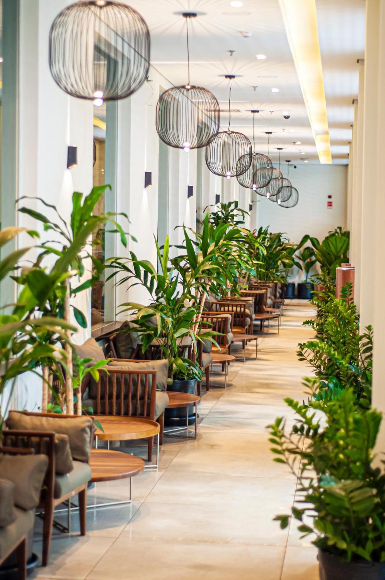 Doubletree By Hilton - Resort - ฟอสดูอีกวาซู ภายนอก รูปภาพ Interior of the lounge