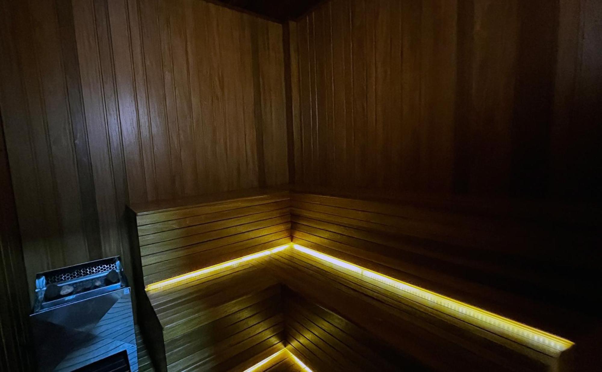 Doubletree By Hilton - Resort - ฟอสดูอีกวาซู ภายนอก รูปภาพ A sauna in the hotel
